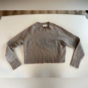 Universal Thread Women's Crew Neck Sweater - Light Brown